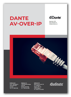 Dante AV-over-IP