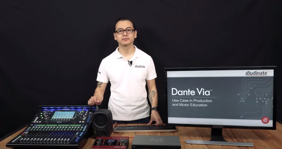 Dante Program Dante & Dante Domain Manager in Higher Education | Audinate