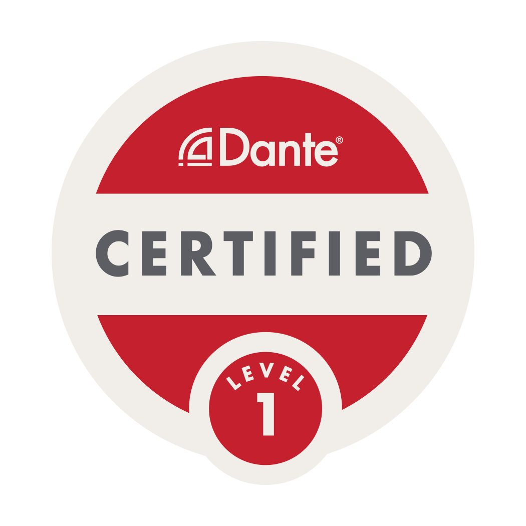 Dante Certified Level 1