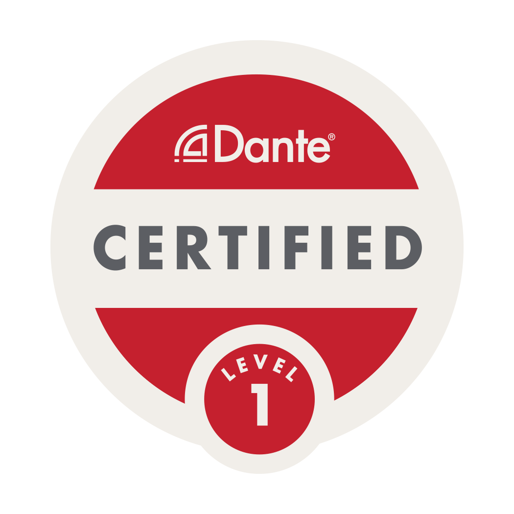 Level 1 Dante Certification Training June 20 (English) Registration