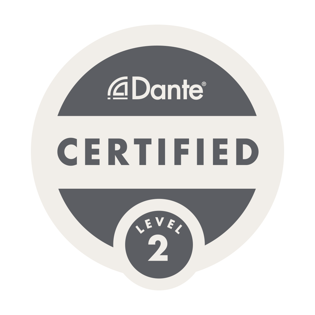 Dante Certified Level 2