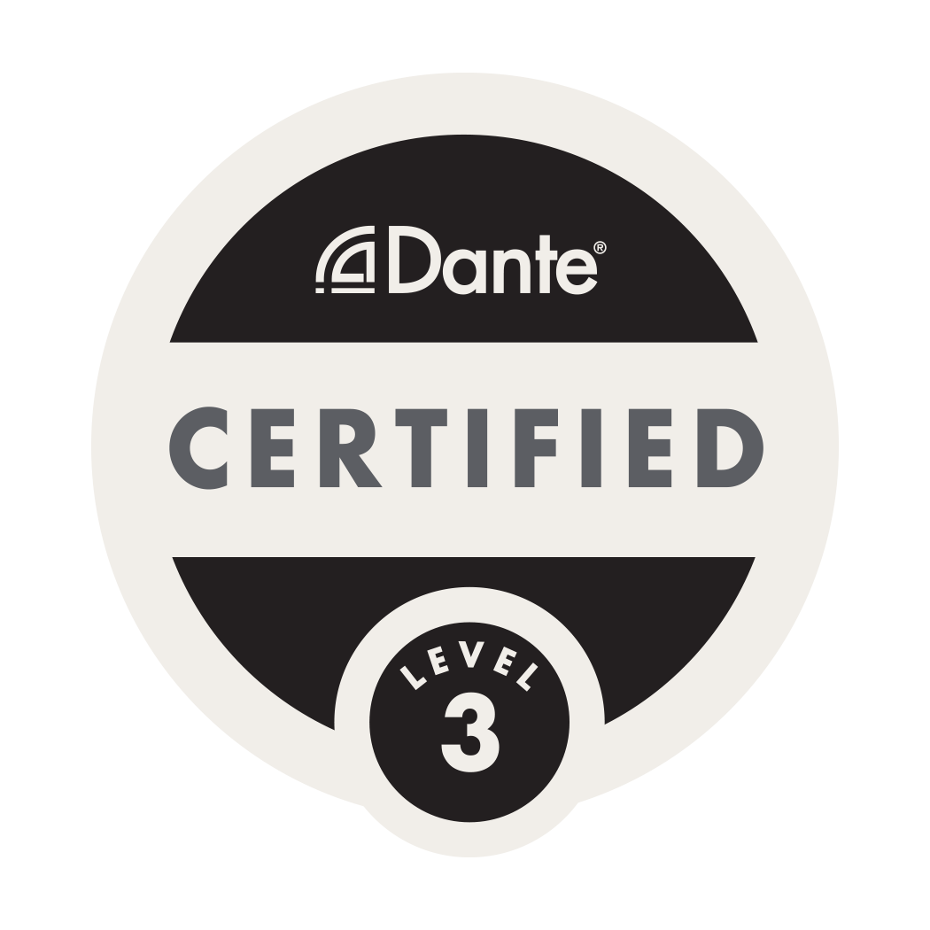 Dante Certified Level 3